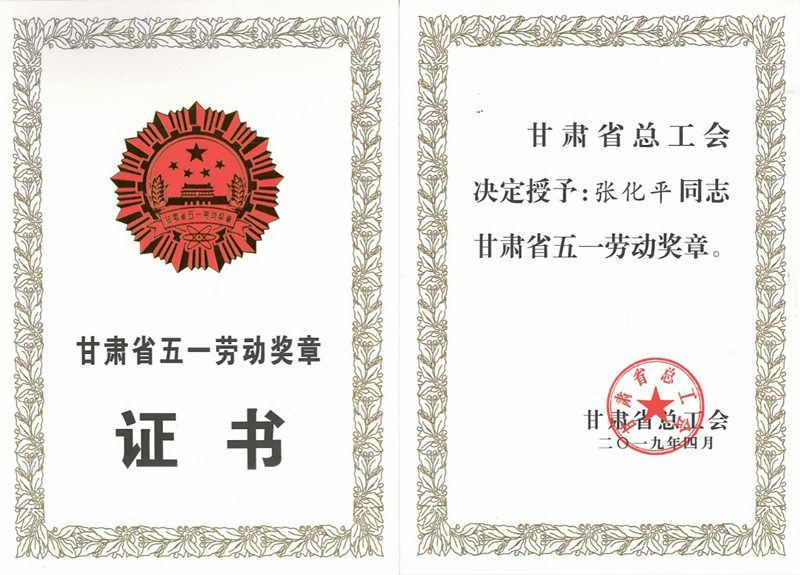2019年甘肃省五一劳动奖.png